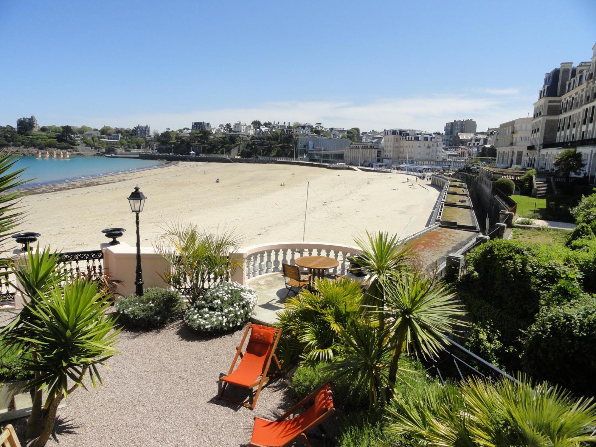Hotel Villa Reine Hortense Dinard Exterior foto