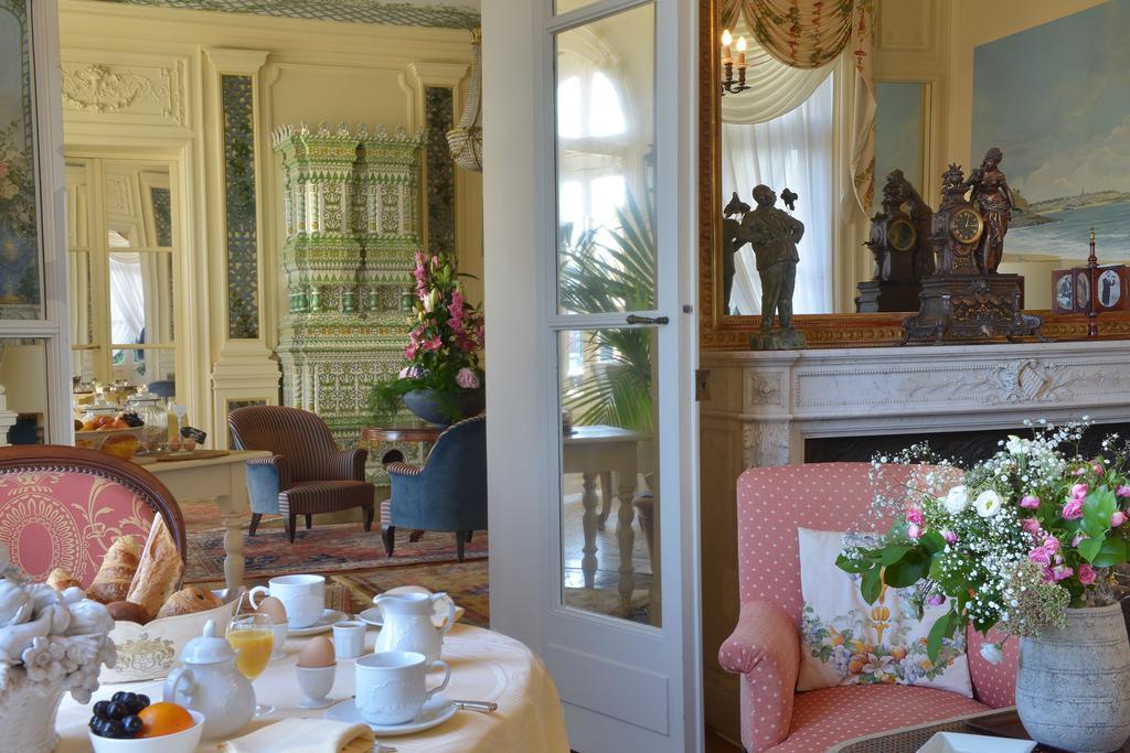 Hotel Villa Reine Hortense Dinard Exterior foto