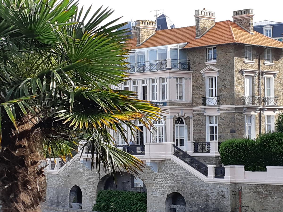 Hotel Villa Reine Hortense Dinard Exterior foto